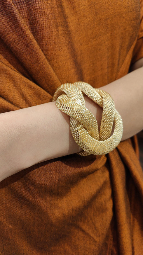 Majestic Knot Braided Kada